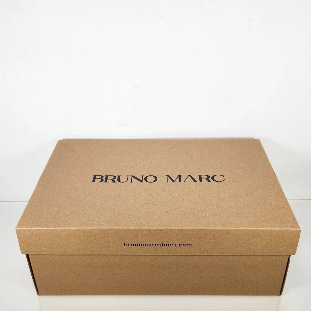 Bruno Marc Oxford Sneakers Mens Size 9 All Black Wingtip Brogue Hybrid Shoes